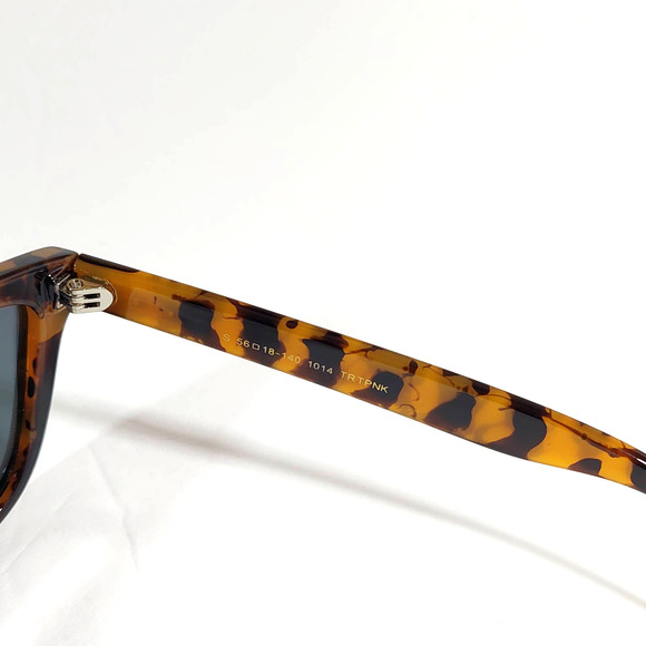 WearMe Pro 56-18-140 1014 TRTPNK Splatter Brown Reflective Lens Sunglasses - Picture 8 of 10